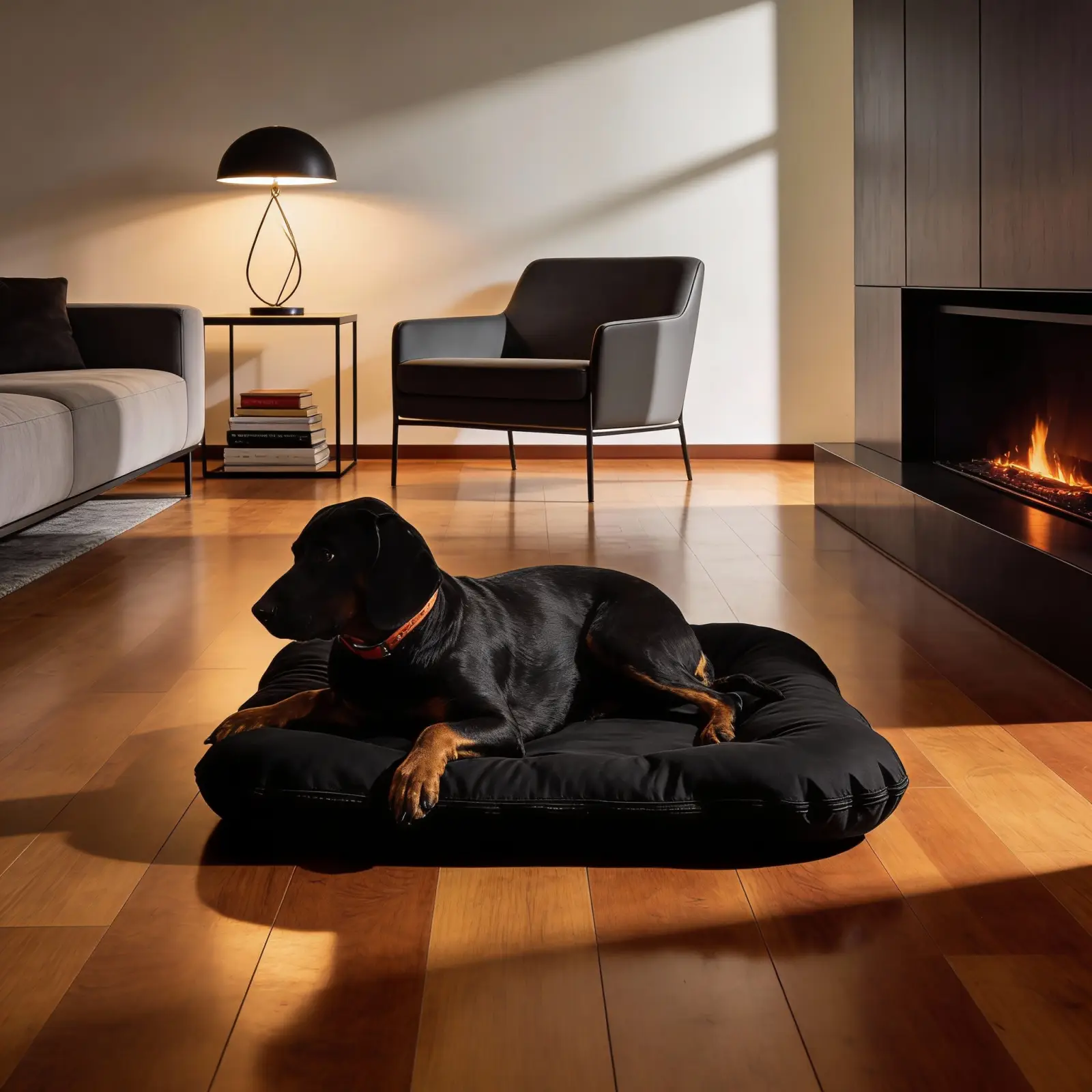 Legowisko ponton wodoodporny dla psa jednolity kolor – Agat